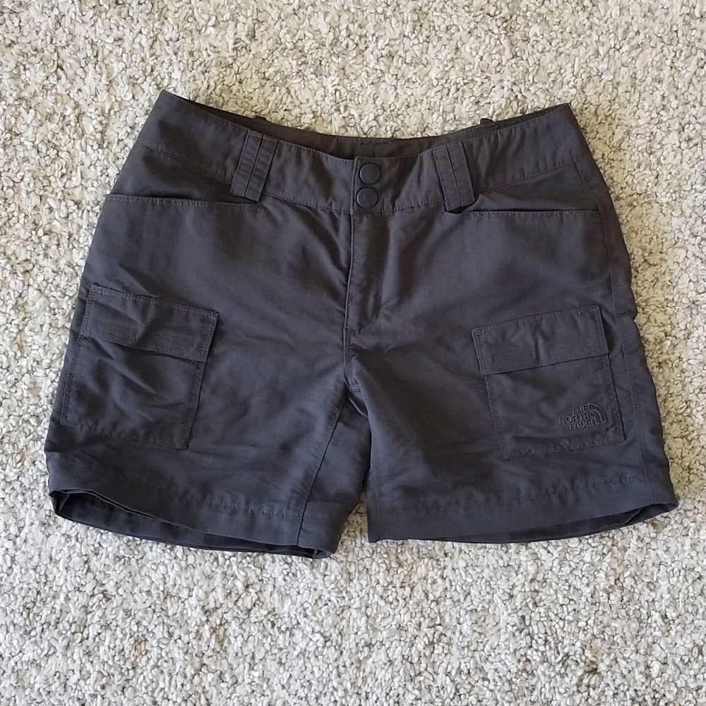 North Face gray women's size 6 shorts
